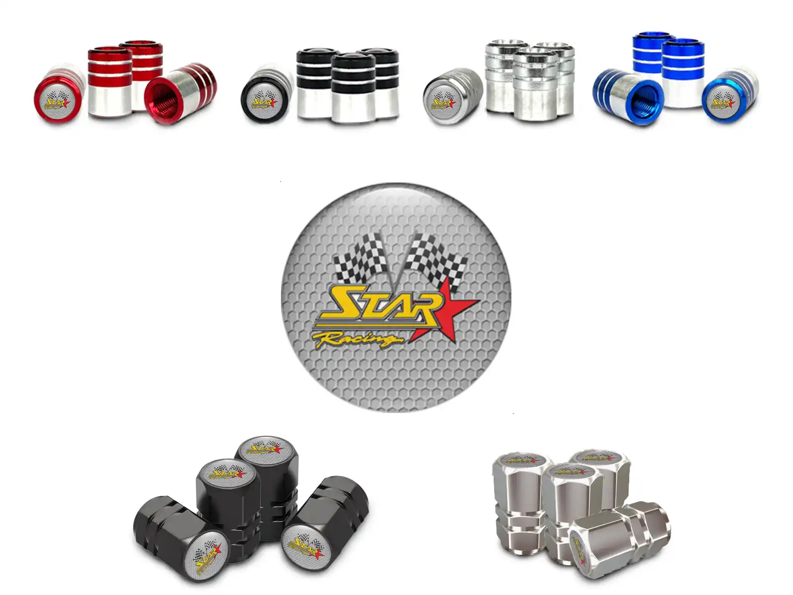 Tire Valve Covers Car Pro Finish